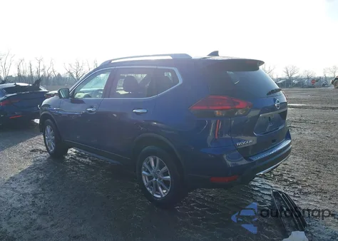 2017 Nissan Rogue Sv из США, поврежденный, VIN 5N1AT2MV5HC745670